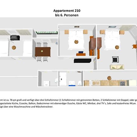 Exklusive City Appartements Дортмунд Екстер'єр фото