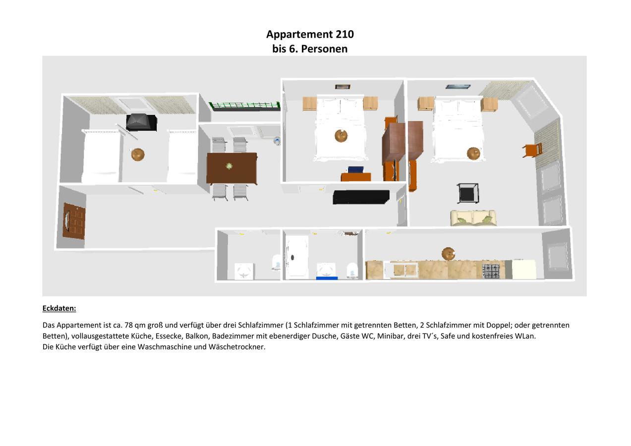 Exklusive City Appartements Дортмунд Екстер'єр фото